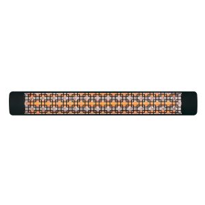 Eurofase Brix Series 61 Inch 3000 Watt Single Element Marine Grade 480V Electric Patio Heater in Black - EF30480B5