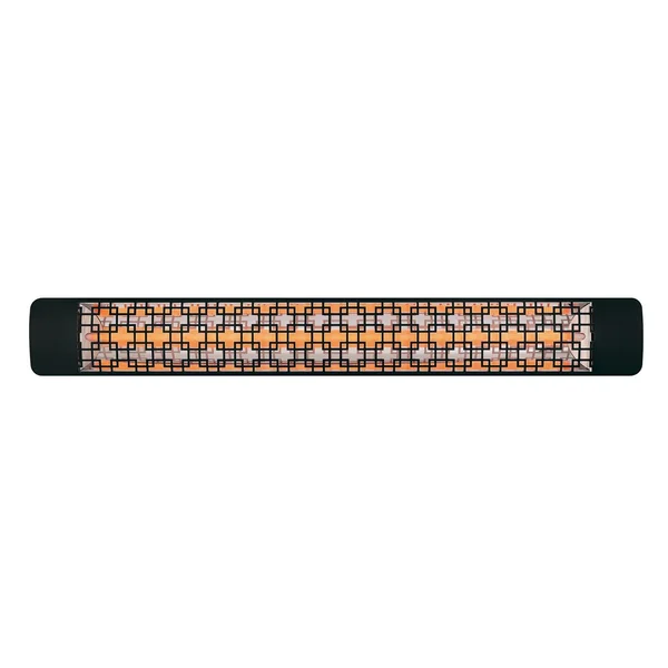 Eurofase Brix Series 61 Inch 3000 Watt Single Element Marine Grade 208V Electric Patio Heater in Black - EF30208B5