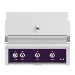 Hestan 36-Inch Built-In Natural Gas Grill W/ Sear Burner & Rotisserie - Lush - GMBR36-NG-PP