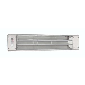 Eurofase 39-Inch 4000 Watt Dual Element 208V Electric Infrared Patio Heater - Stainless Steel - EF40208S