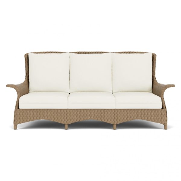 Mandalay Lloyd Loom Sofa in Fawn/Sailcloth Salt by Lloyd Flanders