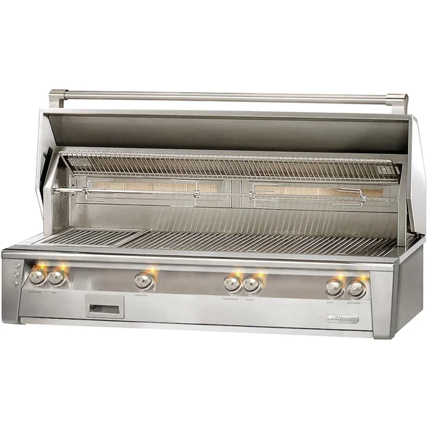 Alfresco ALXE 56-Inch Built-In Propane Gas All Grill With Sear Zone And Rotisserie - ALXE-56BFG-LP