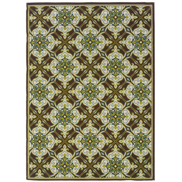 Oriental Weavers Caspian 6.58 X 9.5 Indoor/Outdoor Rug - 1005D