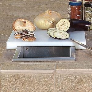 Artisan Prep And Waste Chute With Cutting Board Cover - ARTP-PWC