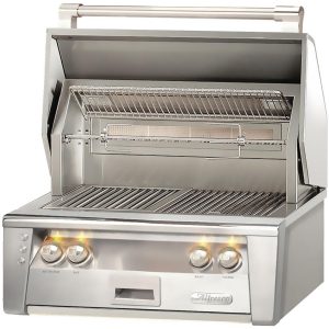 Alfresco ALXE 30-Inch Built-In Propane Gas Grill With Rotisserie - ALXE-30-LP
