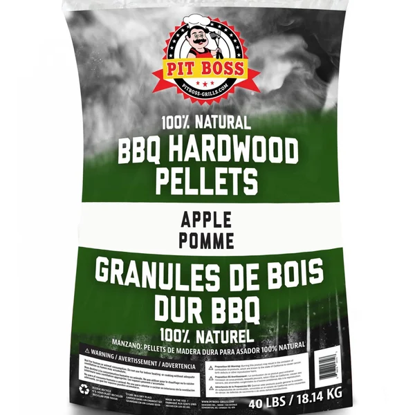 Pit Boss Apple Pellets - 40 Lbs - 55433