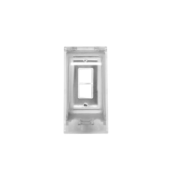 Eurofase Single Duplex Switch Weatherproof Flush Mount And Gang Box In Stainless Steel - EFSWWPS