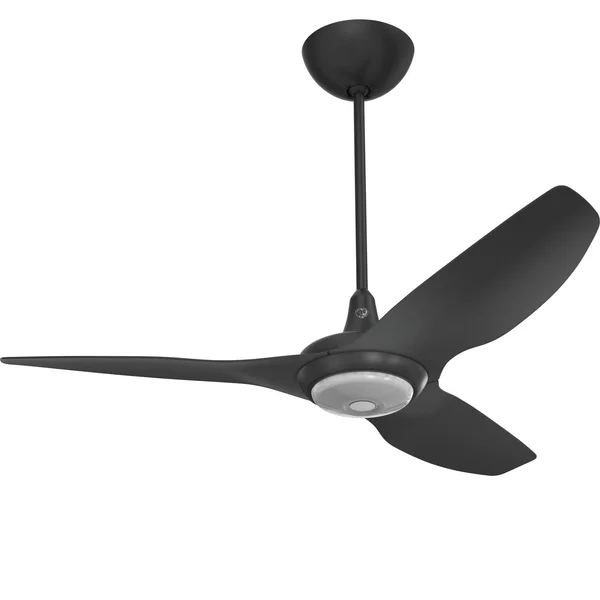 Big Ass Fans 52-Inch Haiku Ceiling Fan Universal Mount W/20-Inch Downrod & Downlight in Black - MK-HK4-042506A258F258G10I20S2