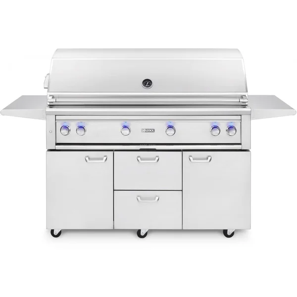 Lynx Professional 54-Inch Natural Gas Grill With One Infrared Trident Burner And Rotisserie - L54TRF-NG