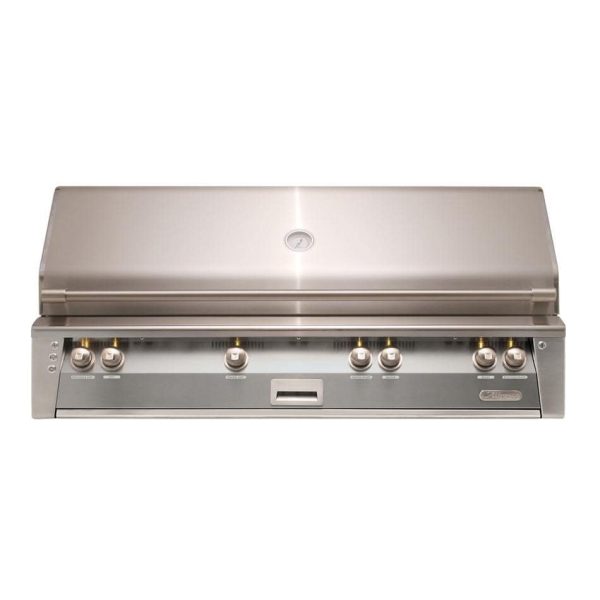 Alfresco ALXE 56-Inch Built-In Natural Gas All Grill With Sear Zone And Rotisserie in Signal Gray - ALXE-56BFG-NG-S7004