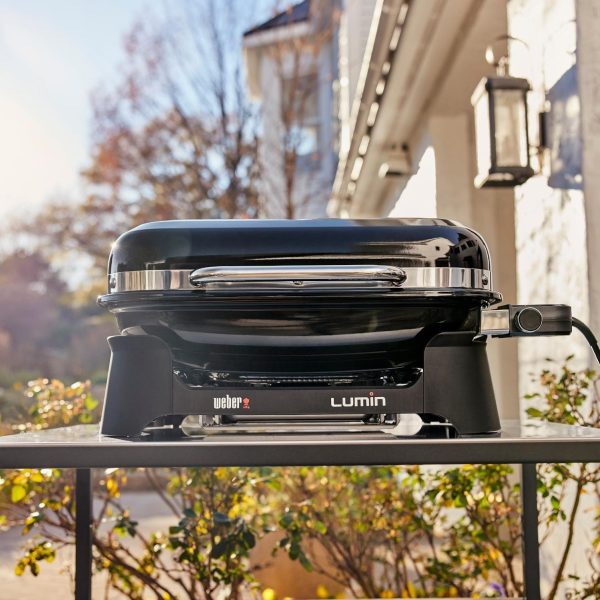 Weber Lumin Portable 1560 Watt Electric Grill - Black - 92010901