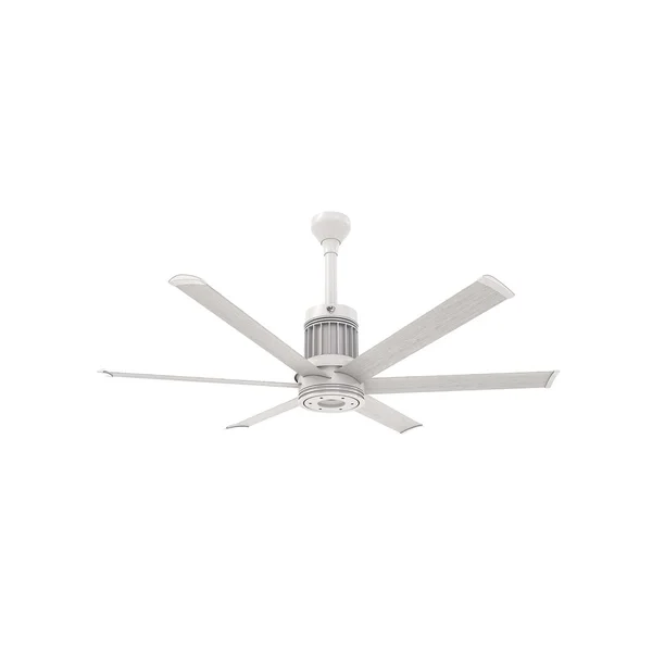 Big Ass Fans 60-Inch i6 Ceiling Fan Universal Mount W/12-Inch Ext Tube in Driftwood Black - MK-I61-051906A729F772I12