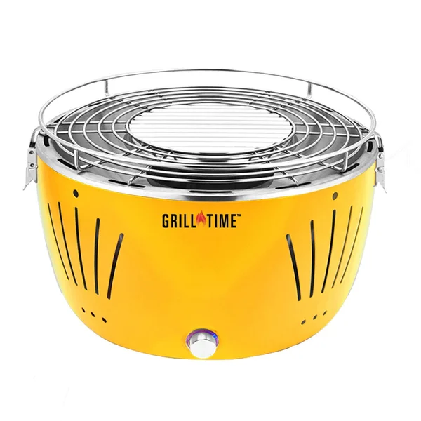 Grill Time Tailgater GT Portable Charcoal Grill Starter Pack - Yellow - UPG-Y-13