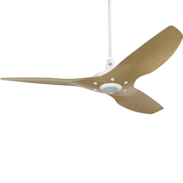 Big Ass Fans 52-Inch Haiku Ceiling Fan Universal Mount W/32-Inch Downrod in White/Caramel - MK-HK4-042506A259F504G10I32