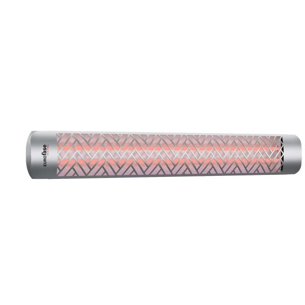 Eurofase Chevron EF60 Decor Plate Kit For 6000 Watt Heaters - Stainless Steel - EF61DCS1
