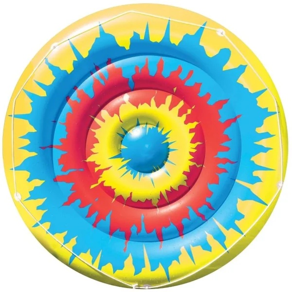 Tie Dye Inflatable Pool Island