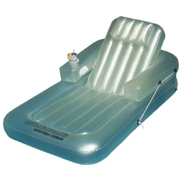 Kickback Adjustable Inflatable Single Lounger