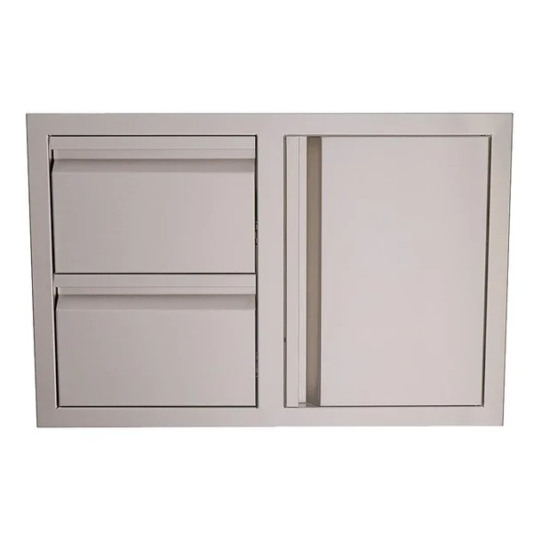 RCS Valiant Double Soft Close Drawer & Right Hinge Door Combo - VDC1SCR