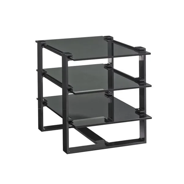 Rhodium Rectangular End Table