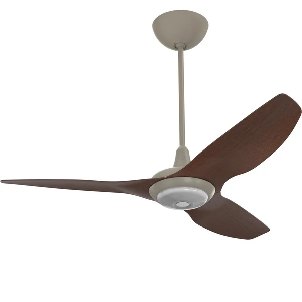 Big Ass Fans 52-Inch Haiku Ceiling Fan Universal Mount W/20-Inch Downrod & Downlight in Satin Nickel/Cocoa - MK-HK4-042506A470F654G10I20S2