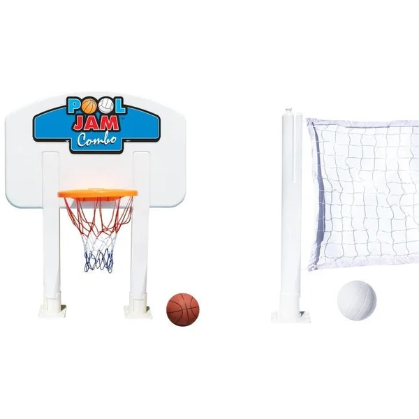 Pool Jam Basketball/Volleyball Combo - Above Ground Pools