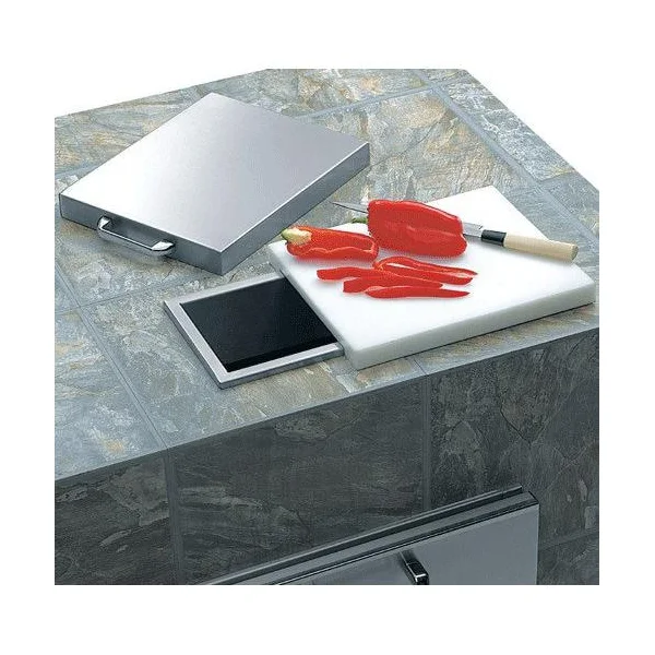 Lynx Countertop Trash Chute With Cutting Board And Cover - L18TS