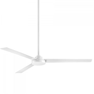 Minka-Aire Roto XL 62-Inch 3-Blade Ceiling Fan in Flat White Finish W/ Flat White Blades - F624-WHF