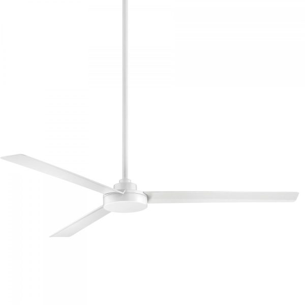 Minka-Aire Roto XL 62-Inch 3-Blade Ceiling Fan in Flat White Finish W/ Flat White Blades - F624-WHF