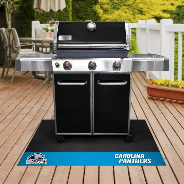 Fanmats Carolina Panthers Grill Mat