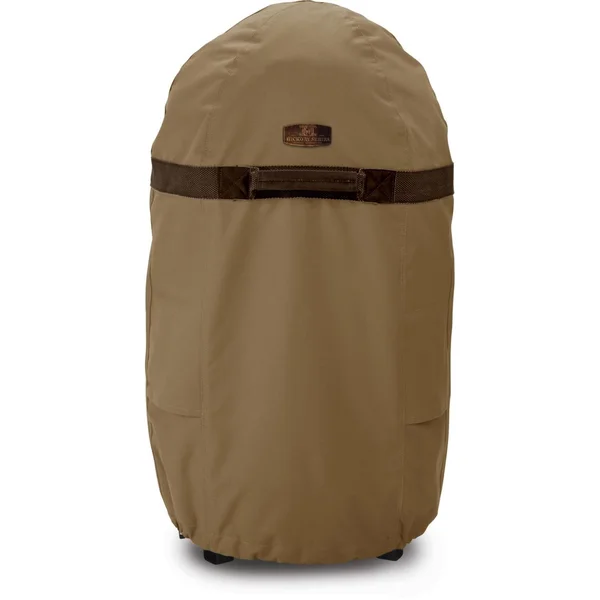 Classic Accessories Hickory Round Fryer/Smoker/Grill Cover - Hickory/Ant. Oak/Mahogany - Large