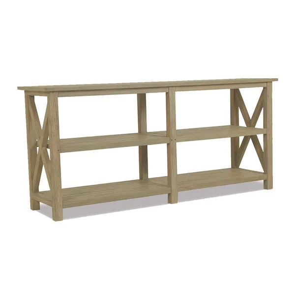 Coastal Teak 72 X 19 Inch Rectangular Teak Console Table by Sunset West