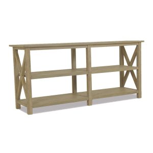 Coastal Teak 72 X 19 Inch Rectangular Teak Console Table by Sunset West