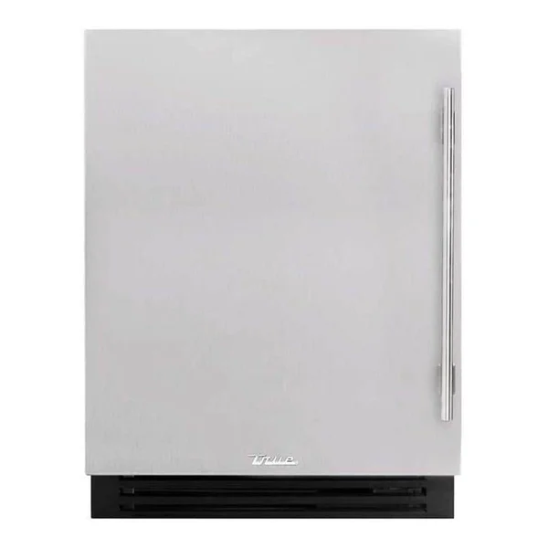 True ADA Height 24 Inch 40 Bottle Left Hinge Outdoor Wine Cabinet - Stainless Steel - TUWADA-24-LS-A~S