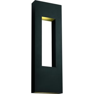 Hinkley Lighting Atlantis Three Light 36-Inch LED Outdoor Wall Light - Satin Black - 1639SK-LED