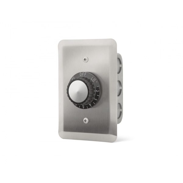 Infratech 240V Single Input Regulator Stainless Steel Wall Plate And Deep Gang Box - 14-4200