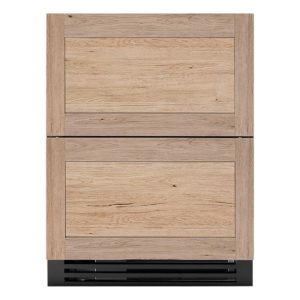 True ADA Height 24 Inch 5 Cu. Ft. Outdoor Refrigerator Drawers - Overlay Ready - TURADA-24-D-A~O