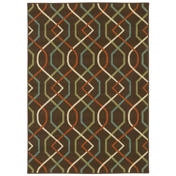 Oriental Weavers Montego 5.25 X 7.5 Indoor/Outdoor Rug - 896N