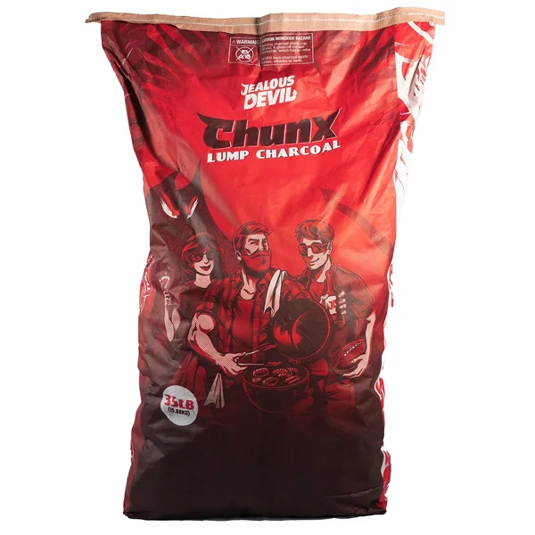 Jealous Devil All Natural Premium Hardwood XL Lump Charcoal - 35 Lbs