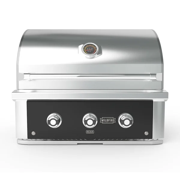 Wildfire Ranch Pro 30-in 2 Burner Black 304 SS Natural Gas Grill - WFPRO30G-BSS-NG