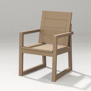 Elevate Dining Arm Chair in Vintage Sahara By PW Designer Series