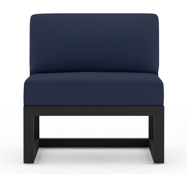 Misty Cove Aluminum Middle Section in Black/Spectrum Indigo by Lakeview Outdoor Designs