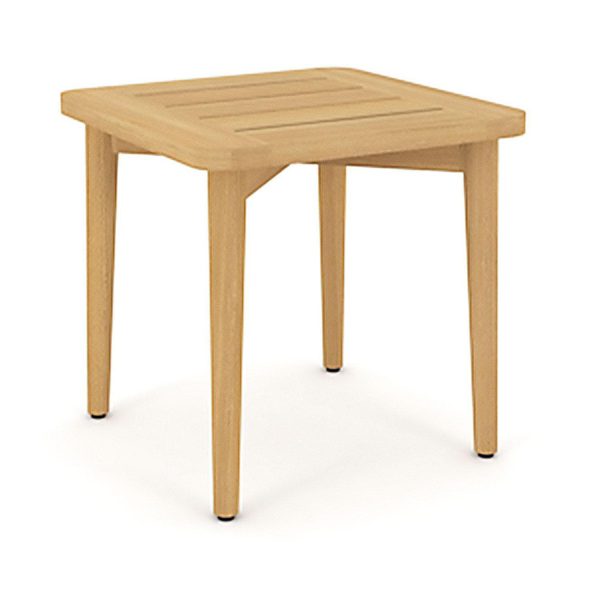 Seville 18 Inch Square Teak End Table by Royal Teak Collection