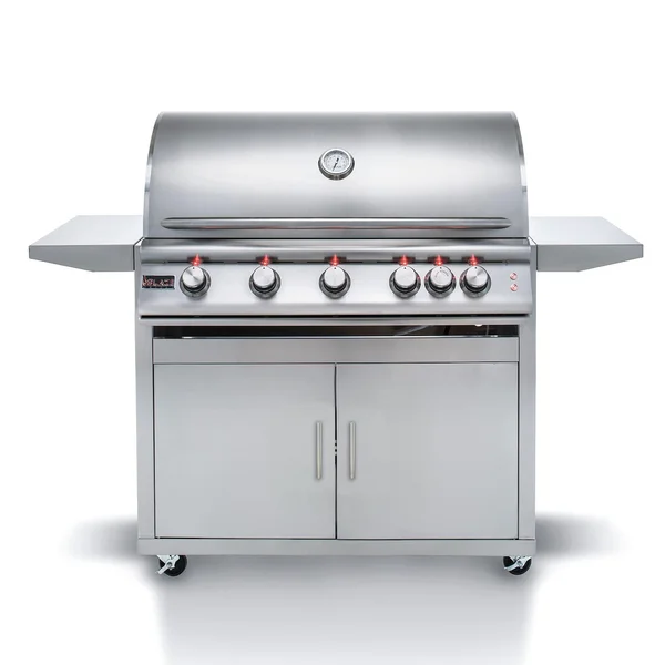 Blaze LTE 40-Inch 5-Burner Natural Gas Grill w/ Rear Infrared Burner & Grill Lights