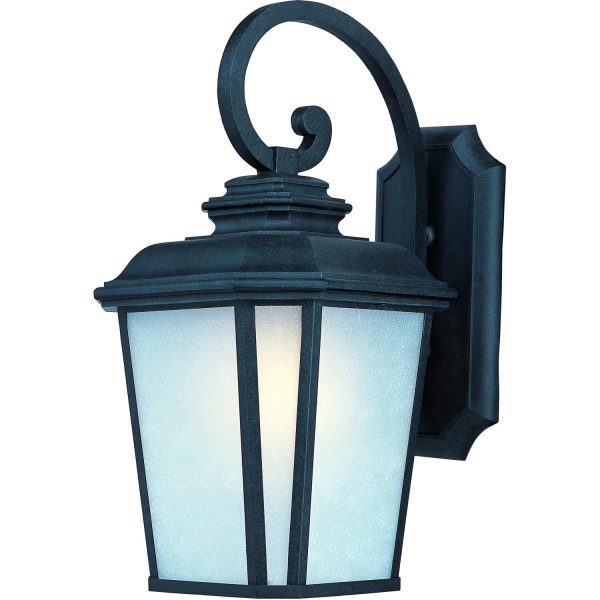 Maxim Radcliffe One Light 20-Inch Outdoor Wall Light - Black Oxide - 3346WFBO