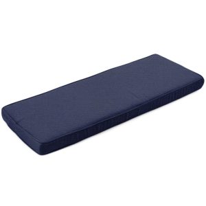 Sunbrella Spectrum Indigo Large Outdoor Replacement Bench Cushion W/ Piping By BBQGuys Signature