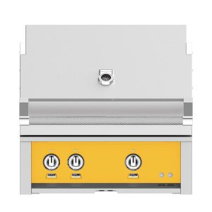 Hestan 30-Inch Built-In Natural Gas Grill W/ Rotisserie - Sol - GABR30-NG-YW