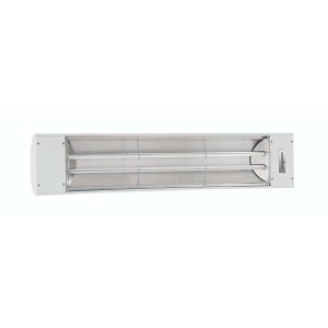 Eurofase 39-Inch 5000 Watt Dual Element 277V Electric Infrared Patio Heater - White - EF50277W
