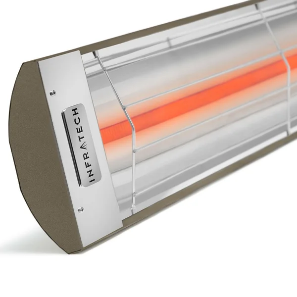 Infratech C-Series 48 Inch 2600W Single Element Electric Patio Heater - 240V - Bronze - C2624BR