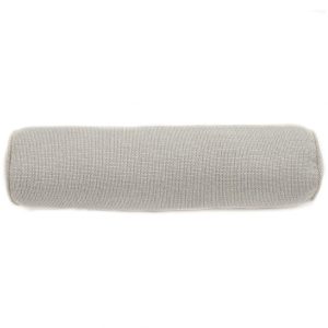 Sunbrella Hybrid Smoke Outdoor Bolster Pillow W/ Piping By BBQGuys Signature - 6 X 24