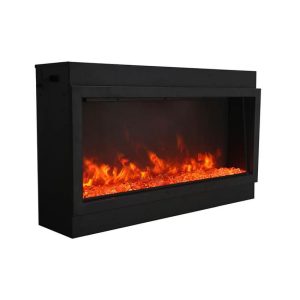 Amantii Panorama Series Extra Tall, Deep 72-Inch Built-In Electric Fireplace - Indoor/Outdoor  - BI-72-DEEP-XT